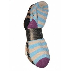 Three Pair Of Woman's Fuzzy Socks By XOXO Size 9-11,  Shoe Size 4-10